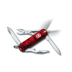 Victorinox Classic - Midnite Manager - LED weiss Rubin (transparent)