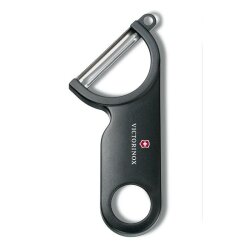Victorinox Sparschäler ,schwarz ,rostfrei