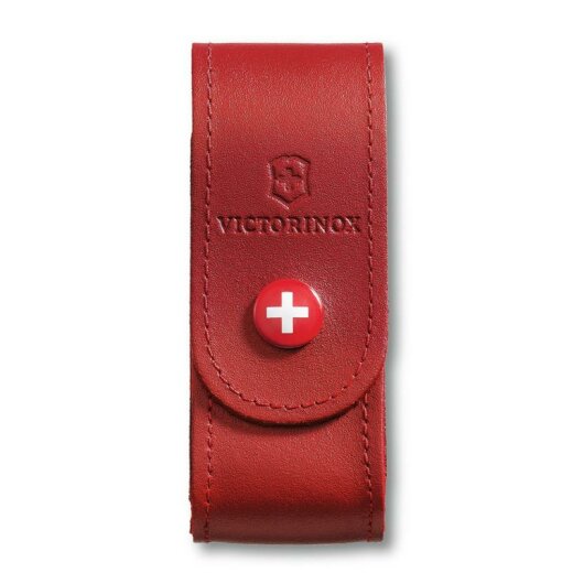 Victorinox Gürteletui (#21), Leder rot