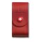 Victorinox Gürteletui (#19), Leder rot ,breit