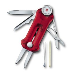 Victorinox Golf Tool Rot transparent