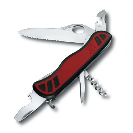Victorinox Nomad, OneHand ,2C rot/schwarz