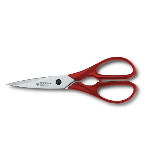 Victorinox Universal-Küchenschere. rostfrei ,rot