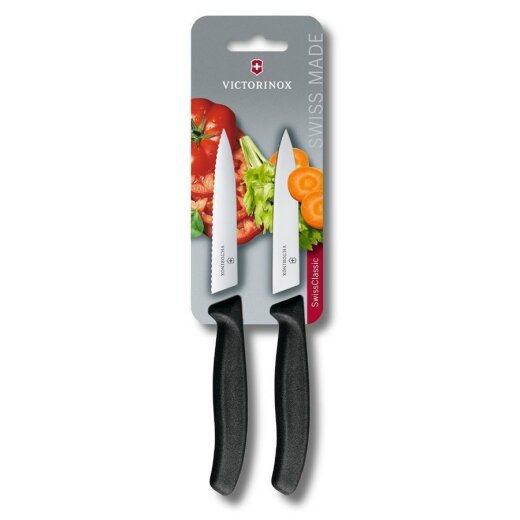 Victorinox Gemüsemesser,10 cm - Set 2-teilig gelb
