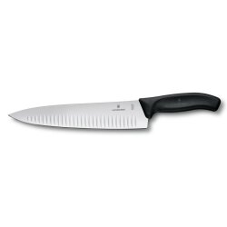 Victorinox Tranchiermesser mit Kullenschliff, 25 cm  -...