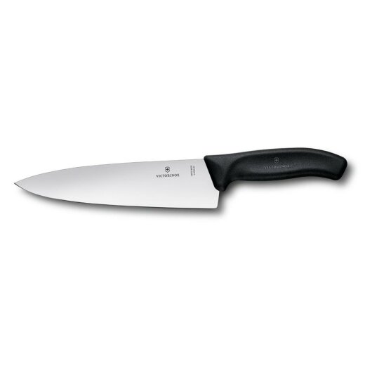 Victorinox Tranchiermesser extra breit, 20 cm  - schwarz