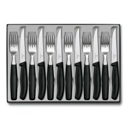 Swiss Classic Tafelbesteck mit Steakmesser, 12-teilig,...