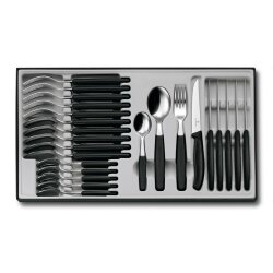 Swiss Classic Tafelbesteck mit Steakmesser, 24-teilig,...