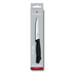 Swiss Classic Steakmesser-Set, 6-teilig, schwarz