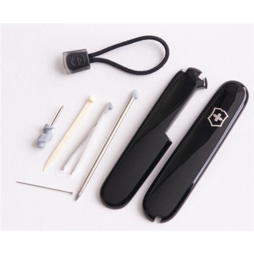 Vorderseite Victorinox Set Schwarz Plus Schwarz