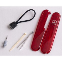 Vorderseite Victorinox Set Rot Trans Schwarz