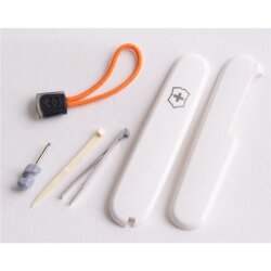 Vorderseite Victorinox Set Weiß Orange