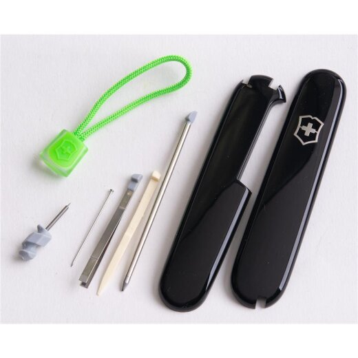 Vorderseite Victorinox Set Schwarz Plus