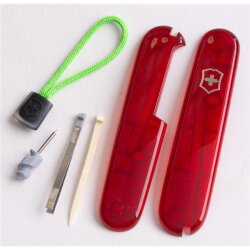 Vorderseite Victorinox Set Rot Trans
