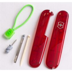 Vorderseite Victorinox Set Rot Trans