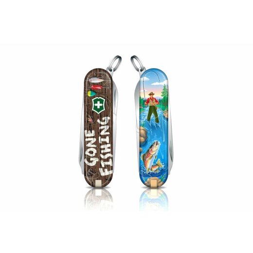 Classic, 58 mm, "Gone Fishing"