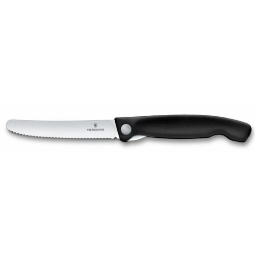 Swiss Classic Faltbares Gemüsemesser - schwarz