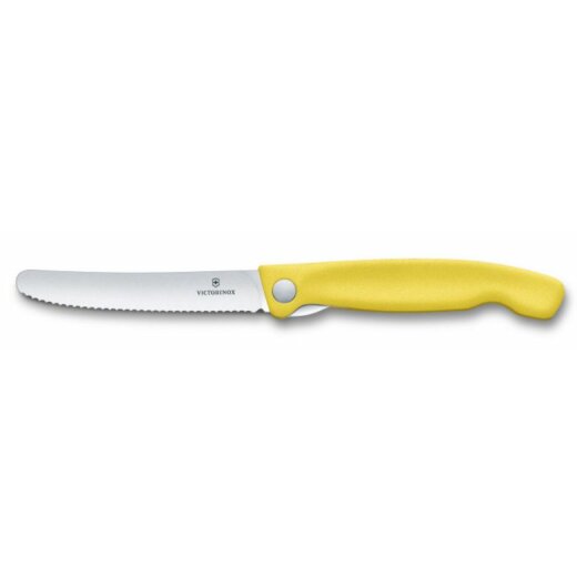 Swiss Classic Faltbares Gemüsemesser - gelb