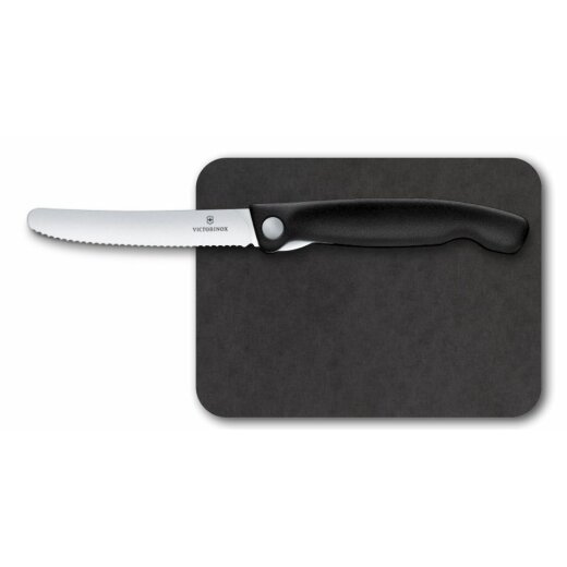 Swiss Classic Schneidbrett-Set ,2 teilig - schwarz