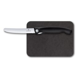 Swiss Classic Schneidbrett-Set ,2 teilig - schwarz