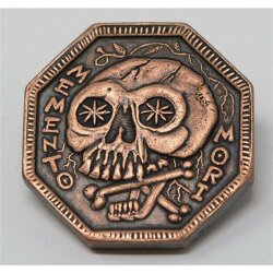 Copper Coin - Memento Mori
