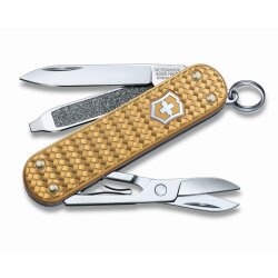 Victorinox Classic SD Precious Alox - Brass Gold