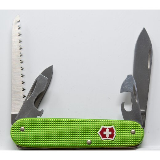 Victorinox - SwissBianco Micro Farmer ,alox apocalypse green - Text lesen !!!