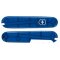 Griffschalen ,blau transparent ,für 84 mm mit Korkenzieher