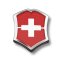 Victorinox Knopf Pin, rot