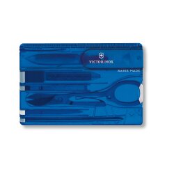 Victorinox SwissCard Classic, blau transparent