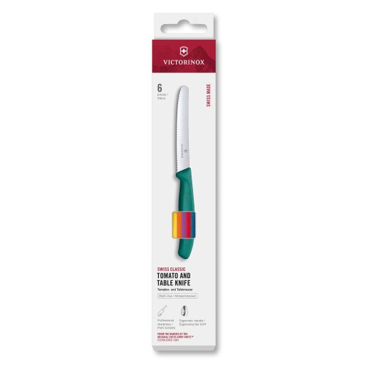 Victorinox Tomaten- und Tafelmesser Set mit 6 Farben