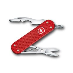 Taschenmesser,mit roten Aloxschalen  von Victorinox