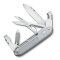 Victorinox Synergy X Taschenmesser aus der Alox Refined Collection mit Schere, Klinge und skelettierten Griffschalen