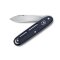 Victorinox Onefold Taschenmesser aus der Alox Refined Collection mit skelettierten Griffschalen in Rot, Silber oder Dunkelblau