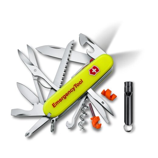 Victorinox Huntsman Lite Emergency Tool mit LED-Licht und Feuerstahl