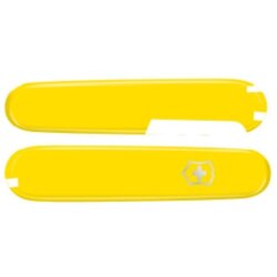 Vorderseite der gelben Victorinox Plus-Ersatzschale mit...
