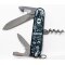 Victorinox Spartan Ruhrpottkind Taschenmesser weiße Griffschale Vorderseite mit Victorinox-Logo Trinkhalle Bude Motiv Aufschrift Ruhrpottkind Pommes Schale Fußball und Kumpel Portrait
